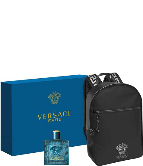 versace backpack cologne gift set|versace cologne gift set men.